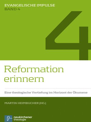 cover image of Reformation erinnern